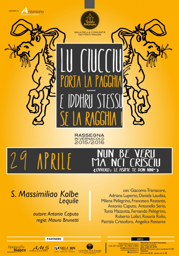 Nun be veru ma ci crisciu (ovvero: le fisime te Don Nin&igrave;)